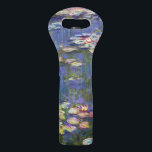 Claude Monet - Water Lilies / Nympheas Wine Bag<br><div class="desc">Water Lilies / Nympheas - Claude Monet,  1916</div>