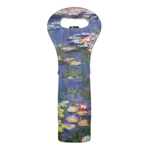 Claude Monet _ Water Lilies  Nympheas Wine Bag