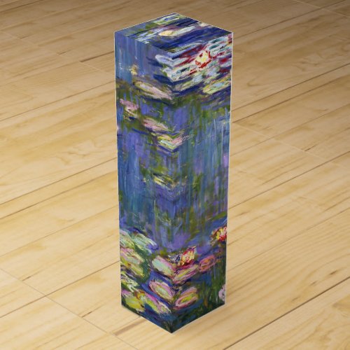 Claude Monet _ Water Lilies  Nympheas Wine Box