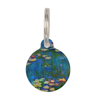 Claude Monet - Water Lilies Pet ID Tag