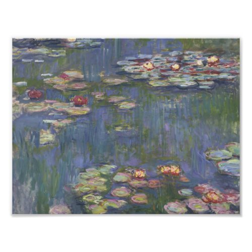 Claude Monet _ Water Lilies Photo Print