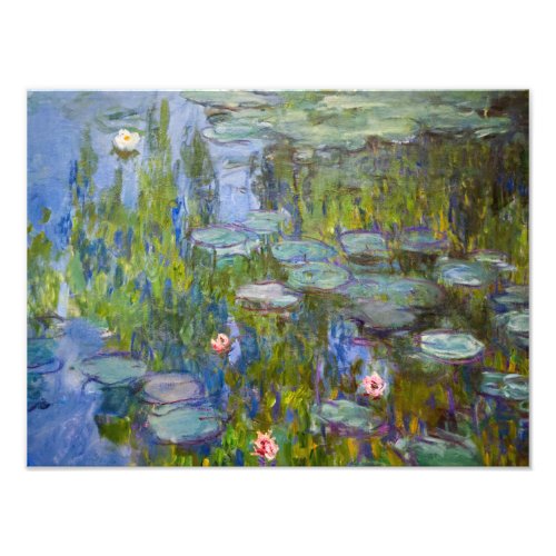 Claude Monet Water Lilies Photo Print