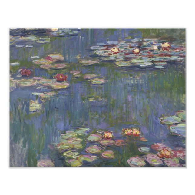 Claude Monet - Water Lilies Photo Print (Front)