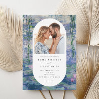 Claude Monet Water Lilies Photo Wedding
