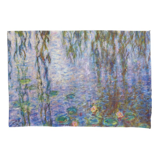Claude Monet - Water Lilies Pillow Case (Front)