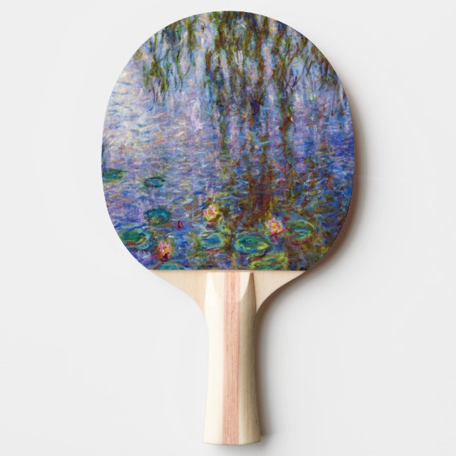 Claude Monet - Water Lilies Ping Pong Paddle (Front)