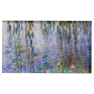 Claude Monet - Water Lilies Place Card Holder