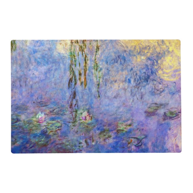 Claude Monet - Water Lilies Placemat (Front)