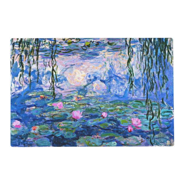Claude Monet, Water Lilies,  Placemat (Front)