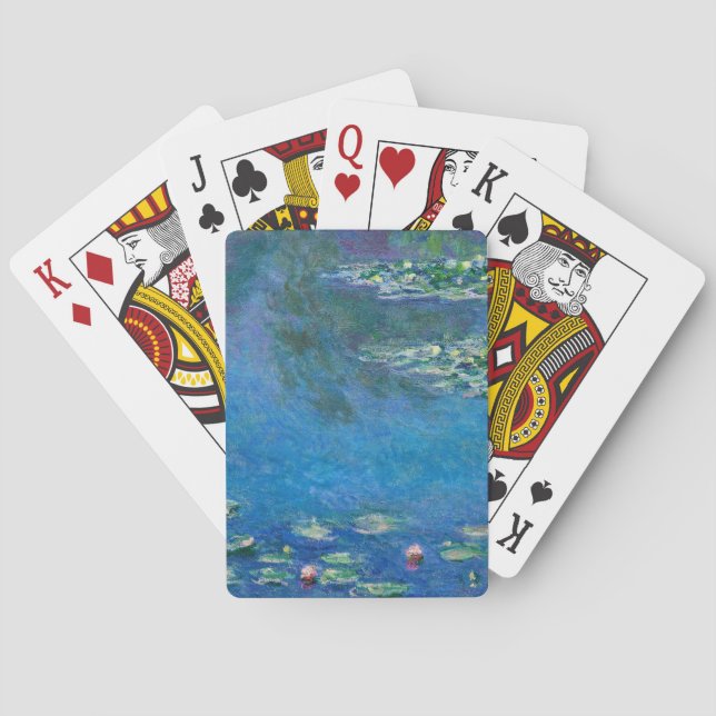 Claude Monet - Water Lilies Poker Cards (Back)