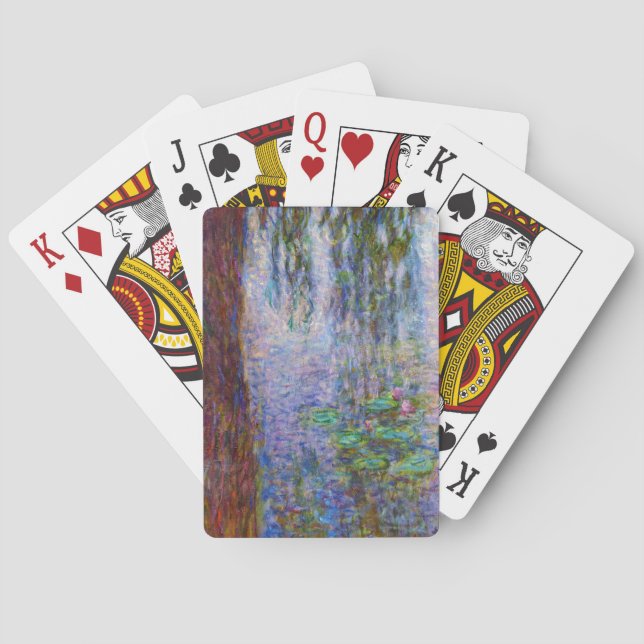Claude Monet - Water Lilies Poker Cards (Back)