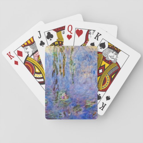 Claude Monet _ Water Lilies Poker Cards
