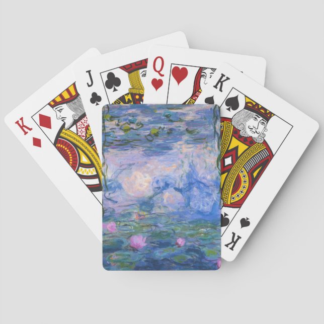Claude Monet - Water Lilies Poker Cards (Back)