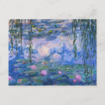 Claude Monet - Water Lilies Postcard<br><div class="desc">Claude Monet - Water Lilies</div>