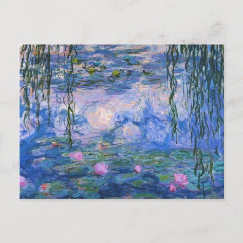 Claude Monet _ Water Lilies Postcard