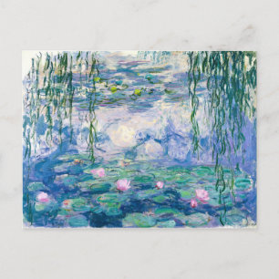 CLAUDE MONET - Water lilies Postcard