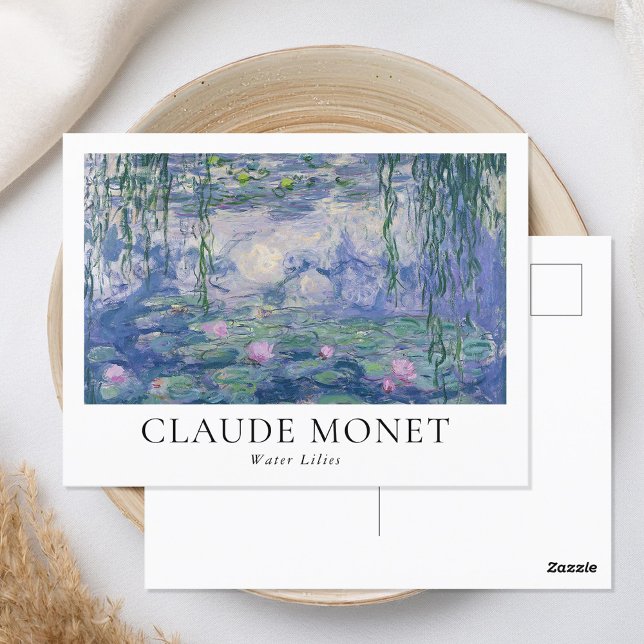 Claude Monet Water Lilies Postcard (Creator Uploaded)