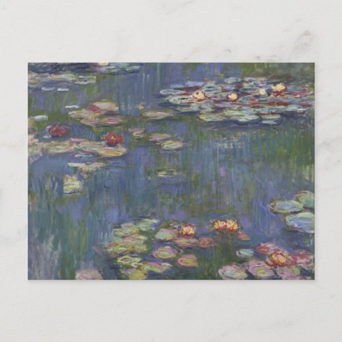 Claude Monet _ Water Lilies Postcard