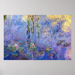 Claude Monet - Water Lilies Poster