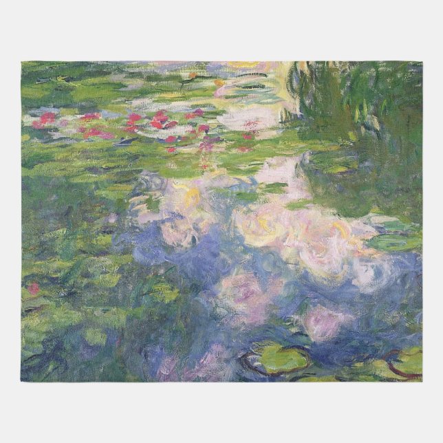 Claude Monet Water Lilies Rug (Front)