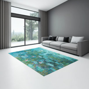 Claude Monet Water Lilies Rug