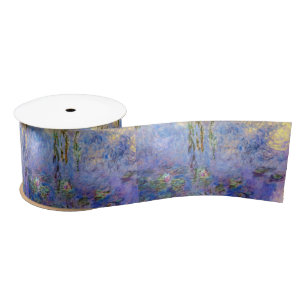 Claude Monet - Water Lilies Satin Ribbon