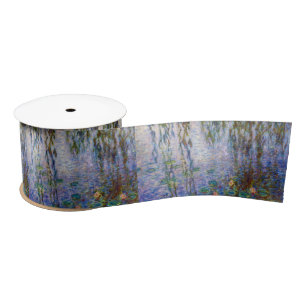 Claude Monet - Water Lilies Satin Ribbon