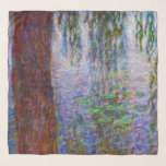 Claude Monet - Water Lilies Scarf<br><div class="desc">Water Lilies / Nympheas by Claude Monet in 1916-1919</div>
