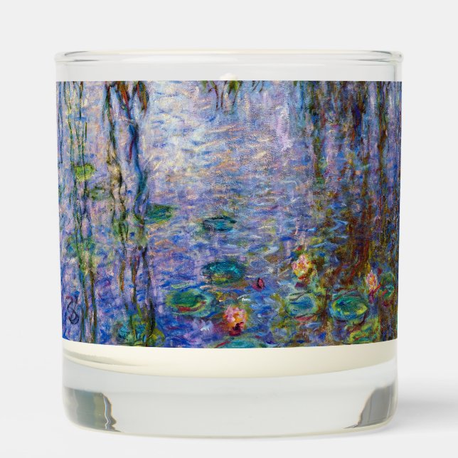 Claude Monet - Water Lilies Scented Candle (Front)