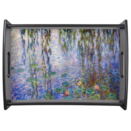 Claude Monet _ Water Lilies Serving Tray