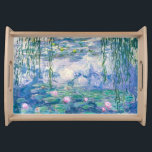 CLAUDE MONET - Water lilies Serving Tray<br><div class="desc">CLAUDE MONET - Water lilies
Oil on canvas; reproduction</div>