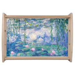 CLAUDE MONET - Water lilies Serving Tray