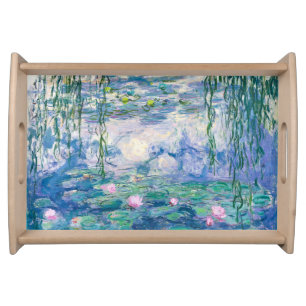 CLAUDE MONET - Water lilies Serving Tray
