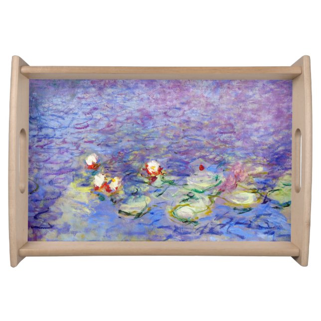 Claude Monet - Water Lilies Serving Tray (Front)