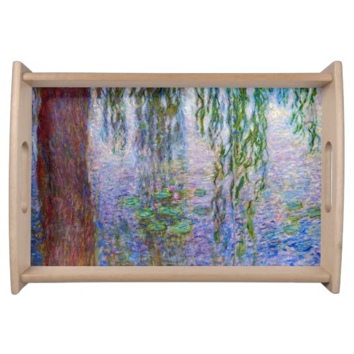Claude Monet _ Water Lilies Serving Tray