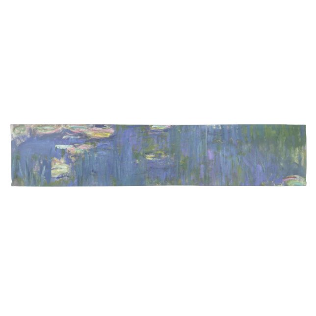 Claude Monet - Water Lilies Short Table Runner (Horizontal)