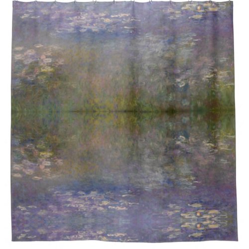 Claude Monet _ Water Lilies Shower Curtain