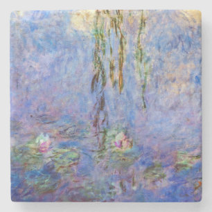 Claude Monet - Water Lilies Stone Coaster