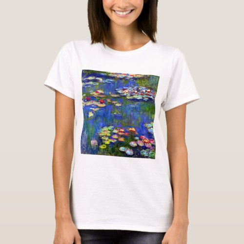 Claude Monet Water Lilies T_Shirt