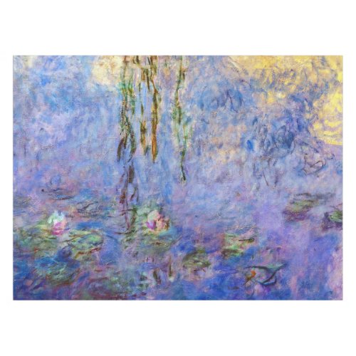 Claude Monet _ Water Lilies Tablecloth