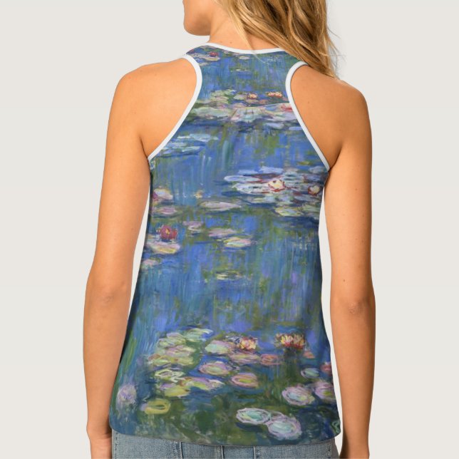 Claude Monet // Water Lilies Tank Top (Back)