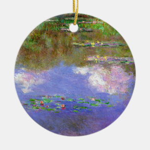 Claude Monet - Water-Lilies, The Clouds, Ceramic Ornament