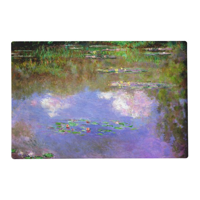 Claude Monet - Water-Lilies, The Clouds, Placemat (Front)