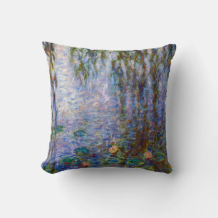Claude Monet - Water Lilies Throw Pillow