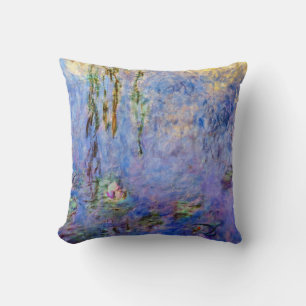Claude Monet - Water Lilies Throw Pillow