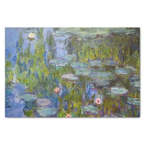 Claude Monet Water Lilies Tissue Paper