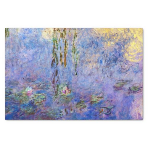 Claude Monet _ Water Lilies Tissue Paper