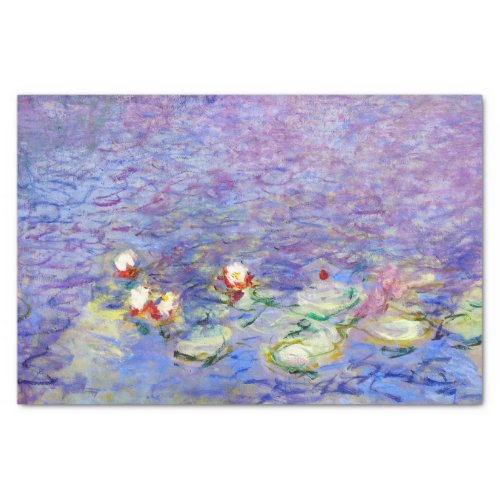 Claude Monet _ Water Lilies Tissue Paper