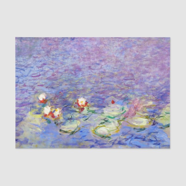 Claude Monet - Water Lilies Tissue Paper (Front)