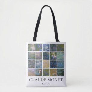 Claude Monet Water Lilies Tote Bag
